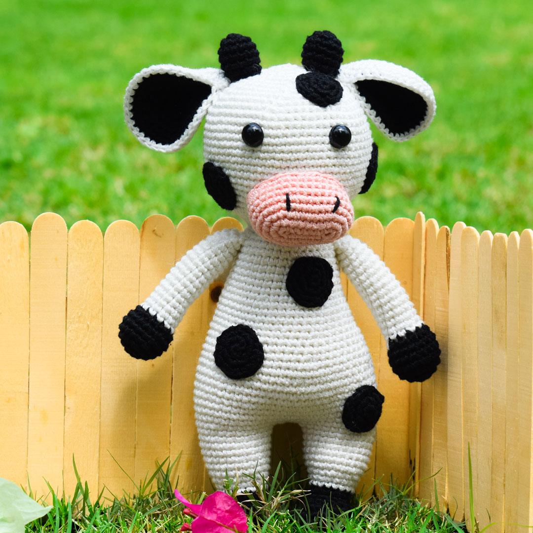 Crochet Momo Cow