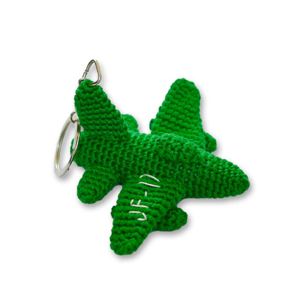 Jet fighter keychain